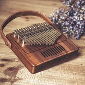 TOM卡林巴拇指琴17音手指琴全单板拇指钢琴kalimba初学者TK