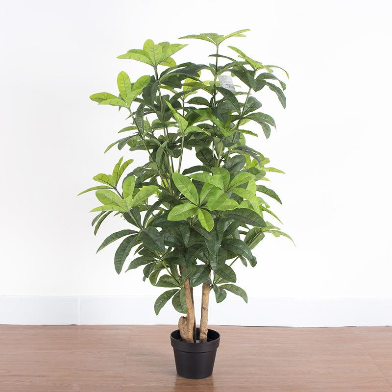 仿真发财树摇钱树金钱树仿真绿植盆栽室内装饰摆件仿真植物假绿植