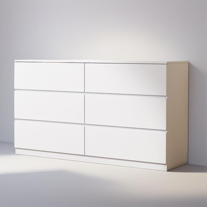 斗柜卧室收纳柜五斗柜现代简约抽屉柜奶油风梳妆台储物柜客厅靠墙