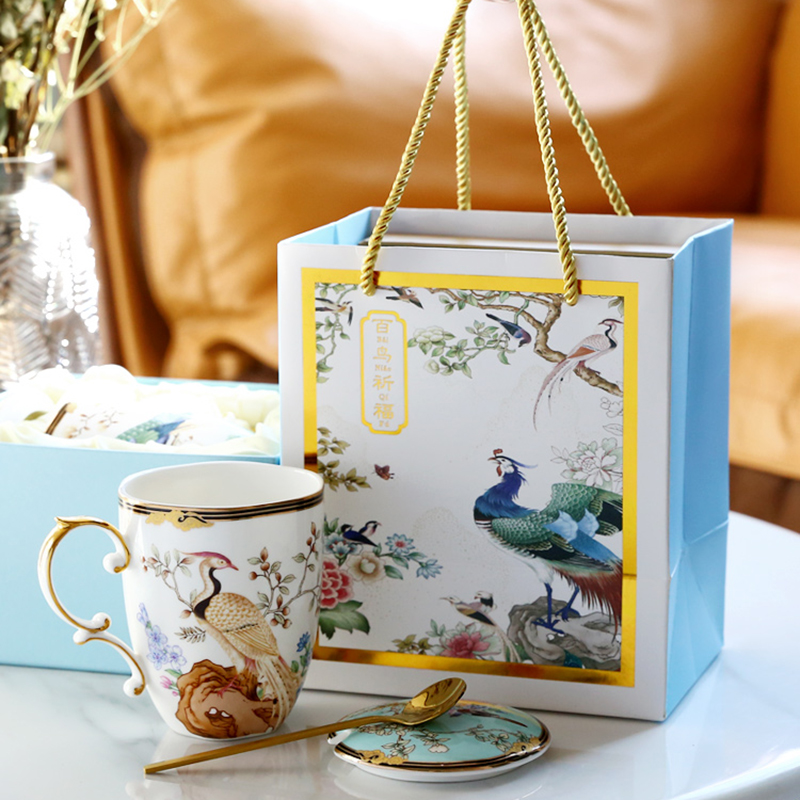 教师节礼物送妈妈生日实t用精致高档杯子毕业中秋节送长辈老师礼