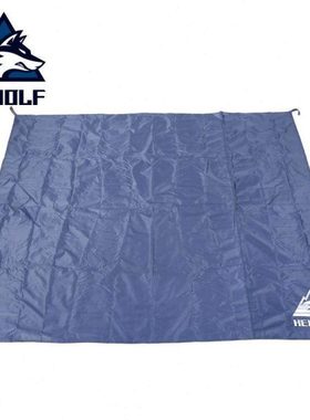 公狼户外双人帐篷配套防雨牛津布野餐防潮地垫布户外露营耐磨地席