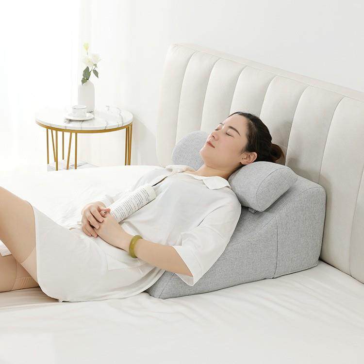 三角护腰靠垫卧室床头护颈靠枕床上大号靠枕榻榻米靠背垫软包枕头,居家布艺,抱枕被,淘宝优惠券,粉丝福利购,淘宝优惠卷