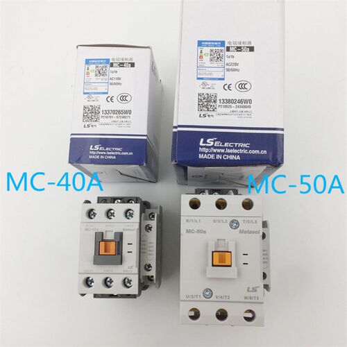 电梯接触器MC-50a/40A LS产电交流接触器 货梯 GMC-50 AC220/110V