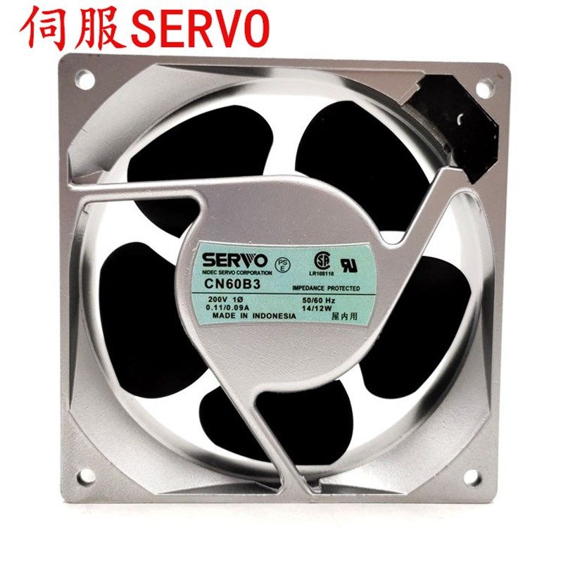 伺服SERVO CNJ60B5/3 CN52B5 CN55B31 CN48B3 CN60B3/5 散热风扇 - 实物图