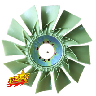 挖掘钩机卡特320D 329 325 330 336C D2发动机C6风扇叶加多叶