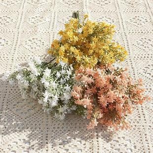 4枝手札星辰石粟花L447 仿真花家居装饰婚庆花束配材花卉花艺