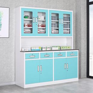 医院西药柜药房配药柜诊所诊疗桌不锈钢处置台门诊药店药品柜