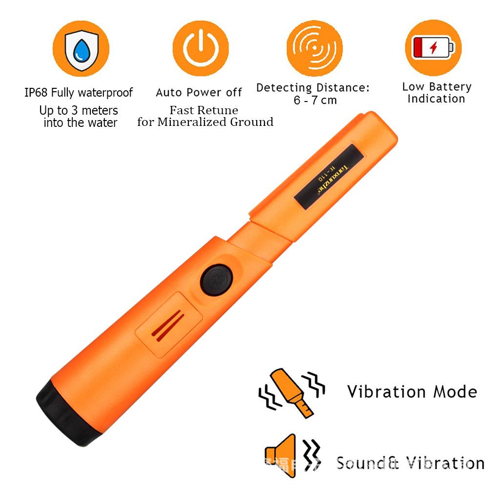 户外寻宝防水金属探测棒高灵敏度地下水下金属探测器TC-110
