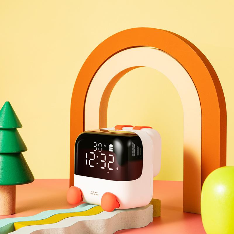 小晨同学小型创意电子夜灯钟小程序按键倒计时学生儿童懒人闹钟