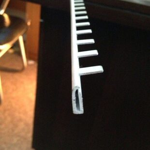 电气汇流排C45-1P/63A C65断路器连接铜排紫铜连接件铜镀锡边插件