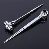 尖尾棘轮扳手多功能快速自动双向刺轮扳手梅花套筒荆轮工具架子工