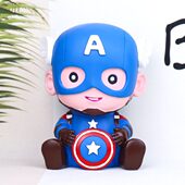 创意存钱罐美国队长大号蜘蛛侠防摔储蓄罐儿童储钱罐男孩生日礼品