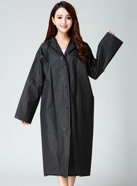 300克加厚雨披男女情侣款多色加厚雨衣 EVA半透明雨衣大人雨披