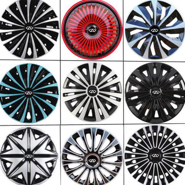 适用新奇瑞eQ能源汽车轮毂盖旗云1轮胎防尘罩14寸钢圈盖装饰配件