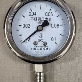 Y-60BF不锈钢压力表Y60BF-0.1 0.16 0.25 0.4 0.6 1 1.6 2.5 4 6