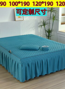 高档泰式按摩床罩带洞单件推拿足疗足浴sFpa美容床单套加大1.2定