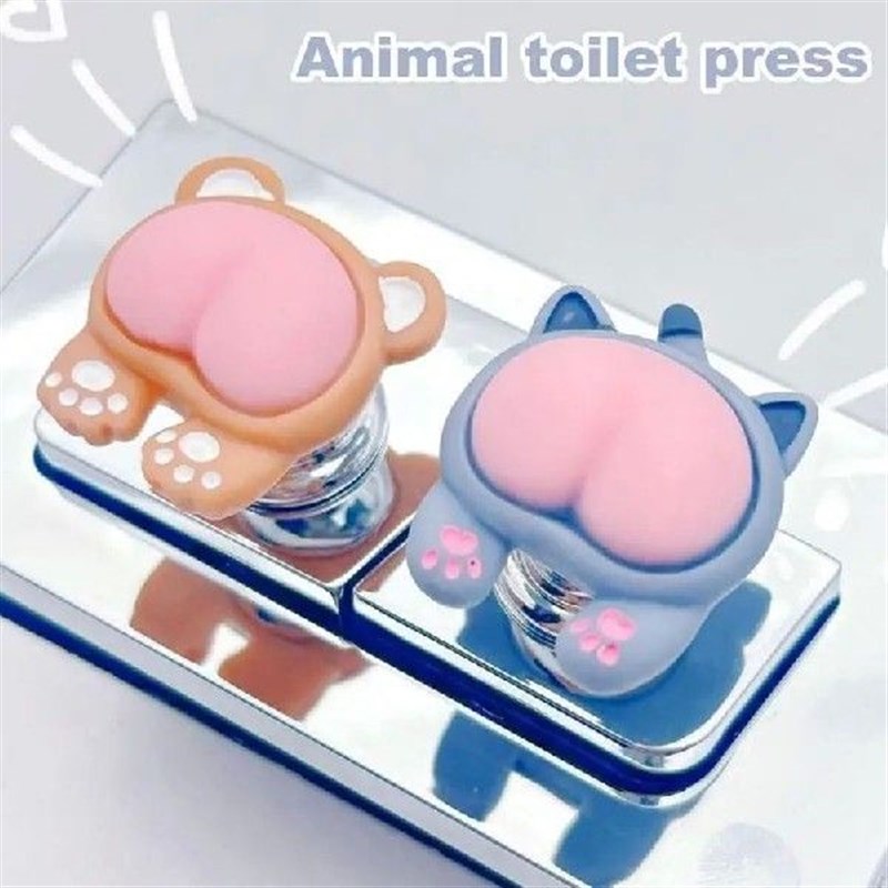 Universal Toilet Button Pusher AnimaJl Butt Button Pusher