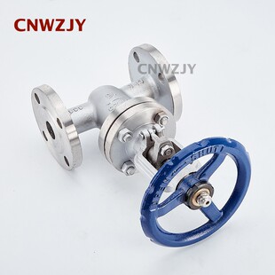 304不锈钢法兰闸阀Z41W 船用阀门耐腐蚀加厚硬密封手动闸板阀 16P