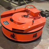 起重电磁吸盘 1.0米1.6米废铁废钢变频圆形电磁铁 强磁性电磁吸盘