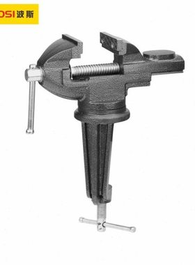 波斯工具铸钢燕尾式桌虎钳口宽50mmBS522150