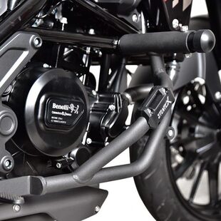 STUNTCX适配贝纳利幼狮250护杠小幼狮改装弹簧缓冲杠防摔杠竞技杠