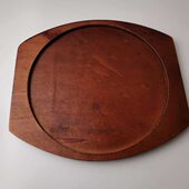 餐桌垫餐垫木质餐盘垫垫子隔热垫锅垫圆形碗垫木托烤肉炉木垫