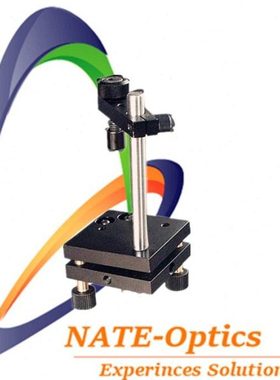 NT02PT精密二维手动光学棱镜台 专业多边镜座 两维俯仰倾斜位移台