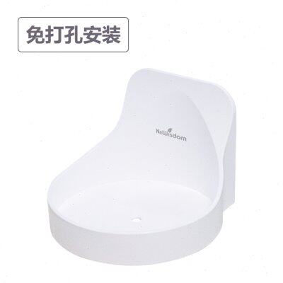 壁挂置物架厨房浴室可用免打孔安装支架洗手机洗洁精机置物架
