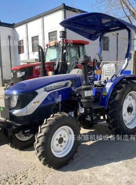 雷沃欧豹M504-E(G4)农用拖拉机50马力四驱旋耕犁地机8+8梭式换档