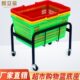 超市购物篮底座篮子架子存放车金属存筐车手推底座带轮超市篮子座