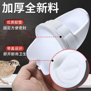 鸡鸭鹅全自动喂食器喂料桶鸡自动下料器家禽用料槽食槽重力喂食器