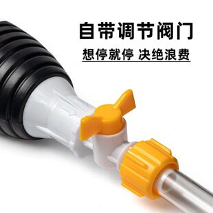 第五代手动抽油神器菜籽油鱼缸换水抽酒J软管子大桶泵硅胶自吸抽