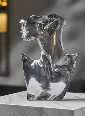 抽象艺术人像摆件轻奢客厅酒柜玄关家居软装饰品R办公室样板间摆