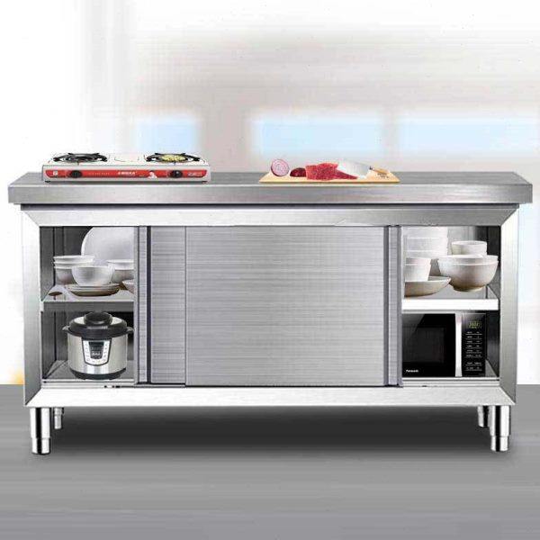 不锈钢橱柜收纳柜厨房灶台柜置物柜厨柜放碗柜储物柜切菜桌碗盘柜,厨房电器,其他商用厨电,淘宝优惠券,粉丝福利购,淘宝优惠卷