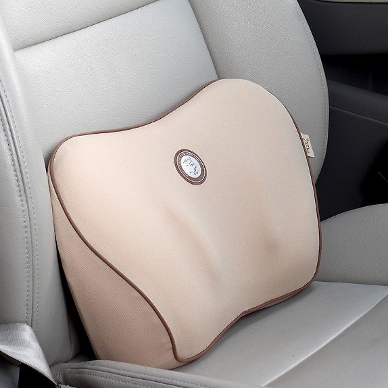 GiGi汽车腰靠护腰靠背 记忆棉腰枕G四季车用办公室靠枕腰垫靠垫