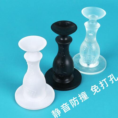 门吸免打孔硅胶防撞门挡器卫生间门防撞器防碰撞神器门把手防撞垫