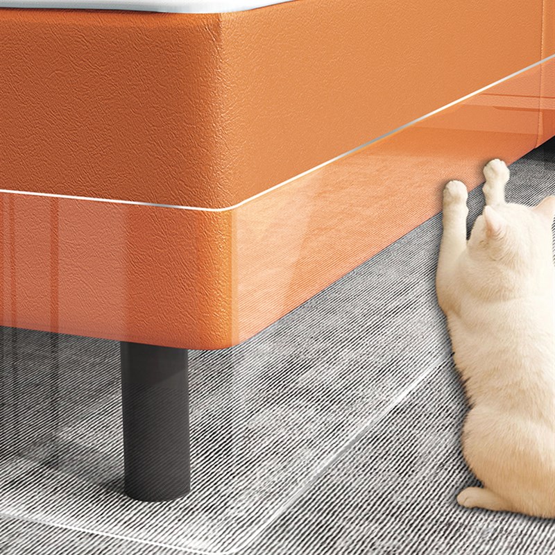 封床底挡板防猫防尘透明可剪裁防猫钻沙发底O床下缝隙封闭塑料隔