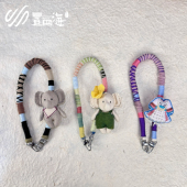 置四海植物染羊毛多功能挂绳小众手机绳手腕圣诞新年礼物 绳