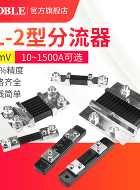 直流电流分流器 75mVFL-2电流表分流器外附10A15A20A25A50A60A75A