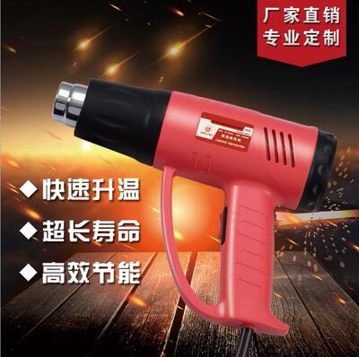 德力热风枪 加大功率吹风枪 工业烘枪热风机贴膜烤枪DL2000W