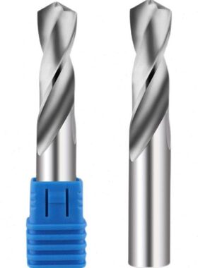 整体硬质合金麻花钻头8.75 8.85 8.95直柄钨钢钻头CNC数控