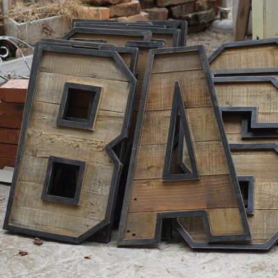 复古工业风实木质英文字母壁挂酒吧咖啡厅墙壁挂件墙上装饰品创意,家居饰品,壁饰,淘宝优惠券,粉丝福利购,淘宝优惠卷