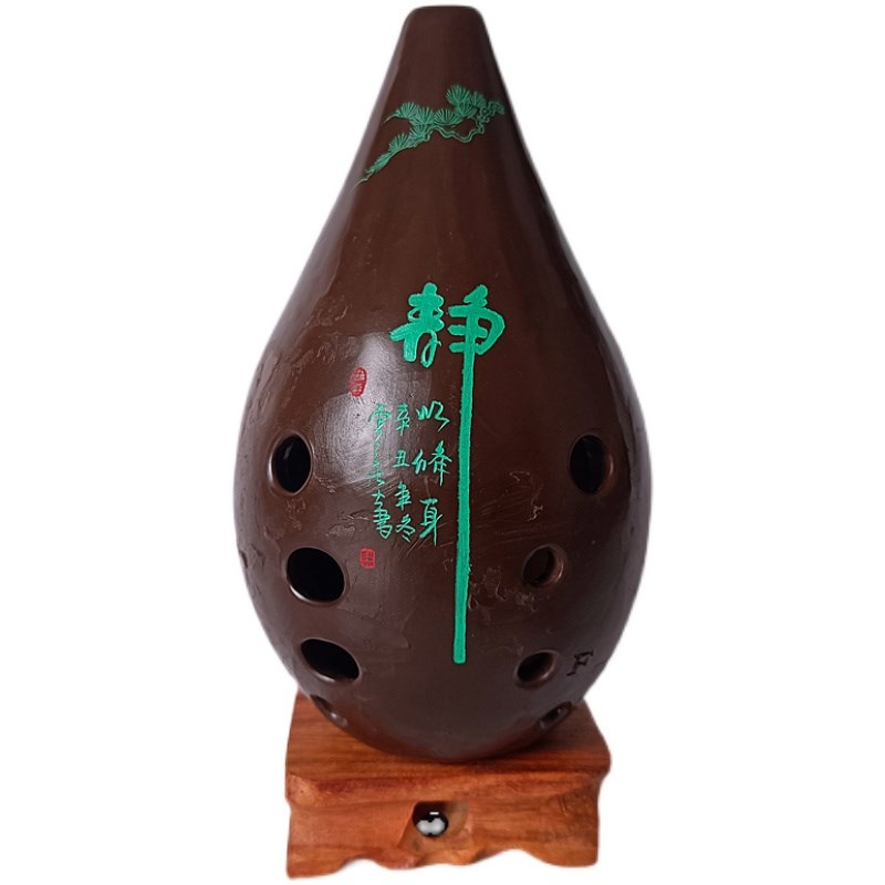 满口埙埙十孔埙土梁土良书法刻字R专业满口埙FG