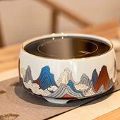 龙隐斋 系列电陶炉家用小型煮茶器静音茶炉银壶铁壶电热炉 好多