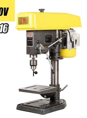 江晖台钻Z516MM不锈钢槽钢台式钻床工业级大功率550W家用小铣床