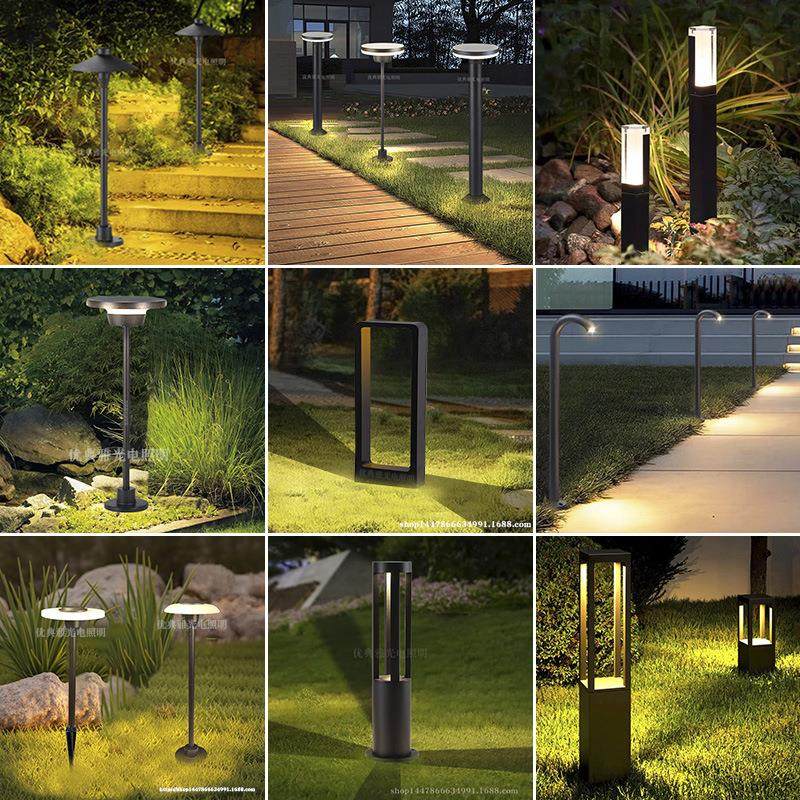 草坪灯户外防水草地庭院灯别墅花园灯小区公园地坪灯过道景观路灯