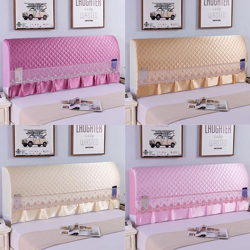 床头套罩万能通用防尘2023年新款木床靠背软包全包夹棉靠垫宁岑宁