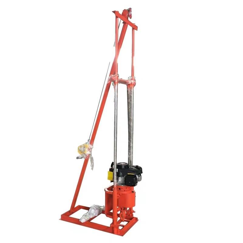 30米轻便卷扬岩心钻机 矿山岩石取芯取样机 工程爆破孔凿岩钻探机