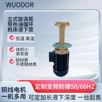 供应高温循环泵WL-15-150机床立式液下泵1.5kw潜水离心泵415V