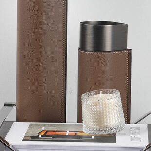 不锈钢花瓶摆件客厅插花轻奢高档餐桌卧室干花花器软装搭配样板间